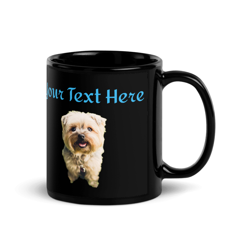 Customizable Black Mug