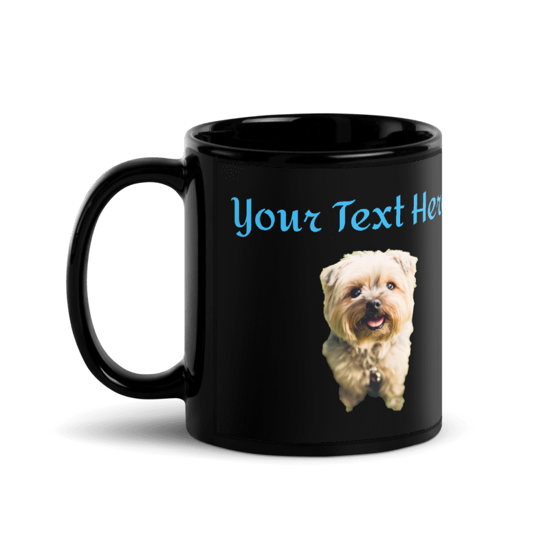 Customizable Black Mug
