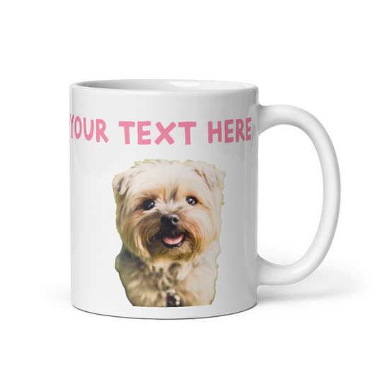 Customizable White Mug